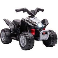Aiyaplay Honda Licensed Kids Ride-on Electric Quad Bike 6V - Black, Black