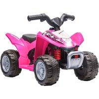 Aiyaplay Honda Licensed Kids Ride-on Electric Quad Bike 6V - Pink, Pink