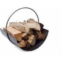 Charles Bentley Juniper Log Holder, Silver