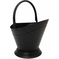 Charles Bentley Fur Coal Bucket, Black