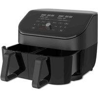 Instant Pot Instant Vortex Plus Dual Drawer with ClearCook 7.6L Air Fryer - Black, Black