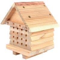 Wild Life World Interactive Solitary Bee Hive Flip Top, Brown