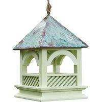 Wild Life World Hanging Bempton Bird Table, Green