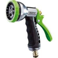 Draper 7 Pattern Aluminium Spray Gun, Green