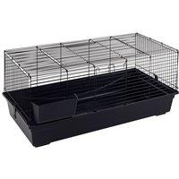 Little Friends 120cm Indoor Rabbit/GuineaPig Cage Blue/black, Multi