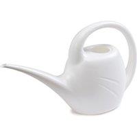 Whitefurze 1.5L Indoor Watering Can, White