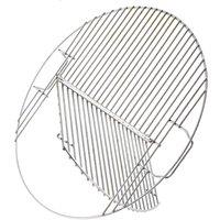 Pit Barrel Cooker Co Pit Barrel Cooker PBJ Hinged Grill Grate, Silver