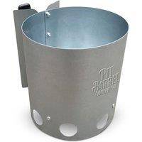 Pit Barrel Cooker Co Pit Barrel Cooker PBC Custom Chimney Starter, Silver