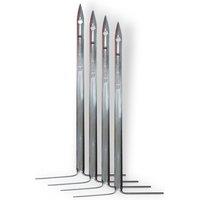 Pit Barrel Cooker Co Pit Barrel Cooker 10" Vertical Skewers (4pc), Silver