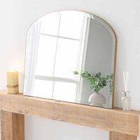 Yearn Mirrors Yearn Delicacy Mantle Mirror Gold Bevelled 91 X 69cm, Gold