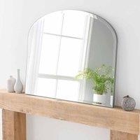 Yearn Mirrors Yearn Delicacy Mantle Mirror Silver Bevelled 91 X 69cm, Silver
