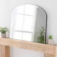Yearn Mirrors Yearn Delicacy Mantle Mirror Black Bevelled 91 X 69cm, Black