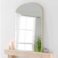 Yearn Mirrors Yearn Delicacy Large Mantle Mirror Gold Bevelled 91 X 120cm, Gold