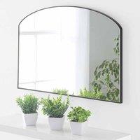 Yearn Mirrors Yearn Mini Mantle Mirror Black 71 X 49cm, Black