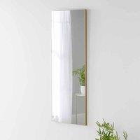 Yearn Mirrors Yearn Delicacy Tall Mirror Gold 120 X 45cm, Gold