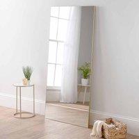 Yearn Mirrors Yearn Delicacy Full Length Mirror Gold 170 X 80cm, Gold