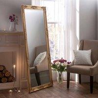 Yearn Mirrors Yearn Traditional Full Length Mirror 163X74cm Gold, Gold