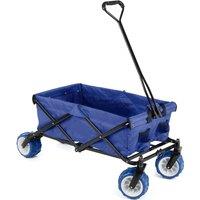 Yello Foldable Trolley - Blue, Blue