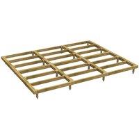 Power 12' x 10' Shed Base Kit, Brown