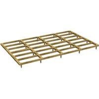 Power 16' x 10' Shed Base Kit, Brown
