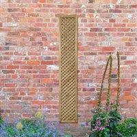 Forest Garden Wisley Lattice - 180 x 30cm, Brown