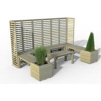Forest Garden Modular Seating Option 4, Brown