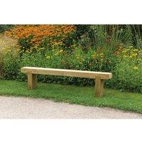 Forest Garden Sleeper Bench - 1.8m, Brown