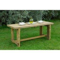 Forest Garden Refectory Table - 1.8m, Brown