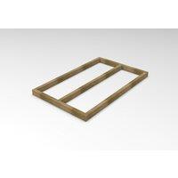 Forest Garden 5' x 3' Shed Base Pressure Treated, Brown