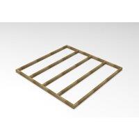 Forest Garden 7' x 7' Shed Base Pressure Treated, Brown