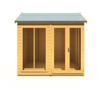 Shire Mayfield 8 ft x 8 ft Summerhouse, Brown