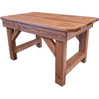 Churnet Valley Garden Furniture Churnet Valley Outdoor Coffee Table, Brown
