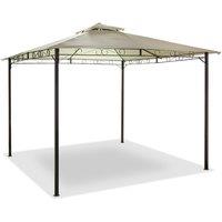 Suntime Malaga 3m Steel Gazebo, Cream
