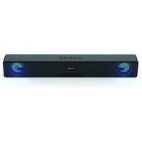 Groov-e 20W Portable Bluetooth Soundbar, Black