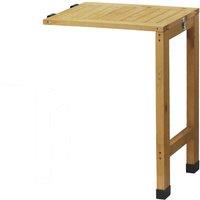 VegTrug Wall Hugger Side Table - Natural, Brown