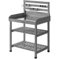 VegTrug Potting Table - Grey Wash