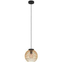 Eglo Venezuela Metallic Pendant Light, Black