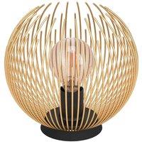 Eglo Vnezuela Metallic Table Lamp, Black
