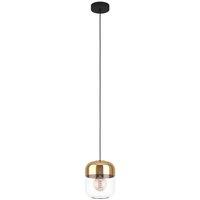 Eglo Maryvilla Ip20 Metallic Pendant Light, Black