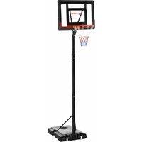 Sportnow 2.1-2.6M Basketball Hoop And Stand W Weighted Base And Wheels