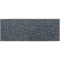 JVL 57x150cm Savio Machine Washable Runner Mat - Grey, Grey