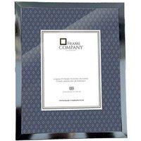 Frame Company Winford Laminated Wooden Photo Frame 16x12 Inch Chrome Effect, Silver