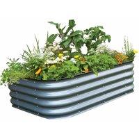 Garden Gear Original Veggie Bed Chrome Monolith x 1, Silver