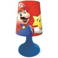 Lexibook Super Mario Mini Bedside Lamp & Nightlight, Red
