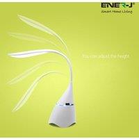 ENER-J LED Table Lamp With Bluetooth Speaker - Blue, Blue