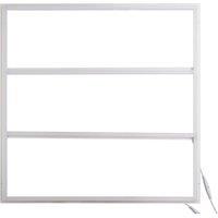 ENER-J Checks Borderline Panel 40W 4000 Lumens 6000K pack Of 2 , White