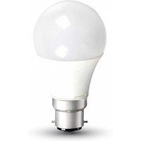 ENER-J LED Bulb- 12W GLS A60 LED Thermoplastic Lamp B22 4000K pack Of 10 Units , White