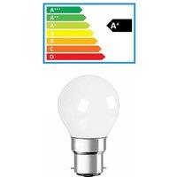 ENER-J LED Bulb - 3W LED Golf Lamp B22 6000K (Pack Of 10 Units), White