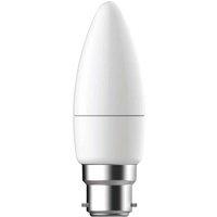 ENER-J LED Bulb- 4W LED Candle Lamp B22 3000K pack Of 10Pcs , White