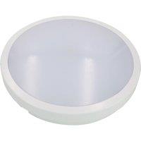 ENER-J 24W LED Bulkhead With Microwave Sensor IP65 4000K, White